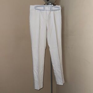 WHBM White Ankle Dress Pants - Size 00 Slim